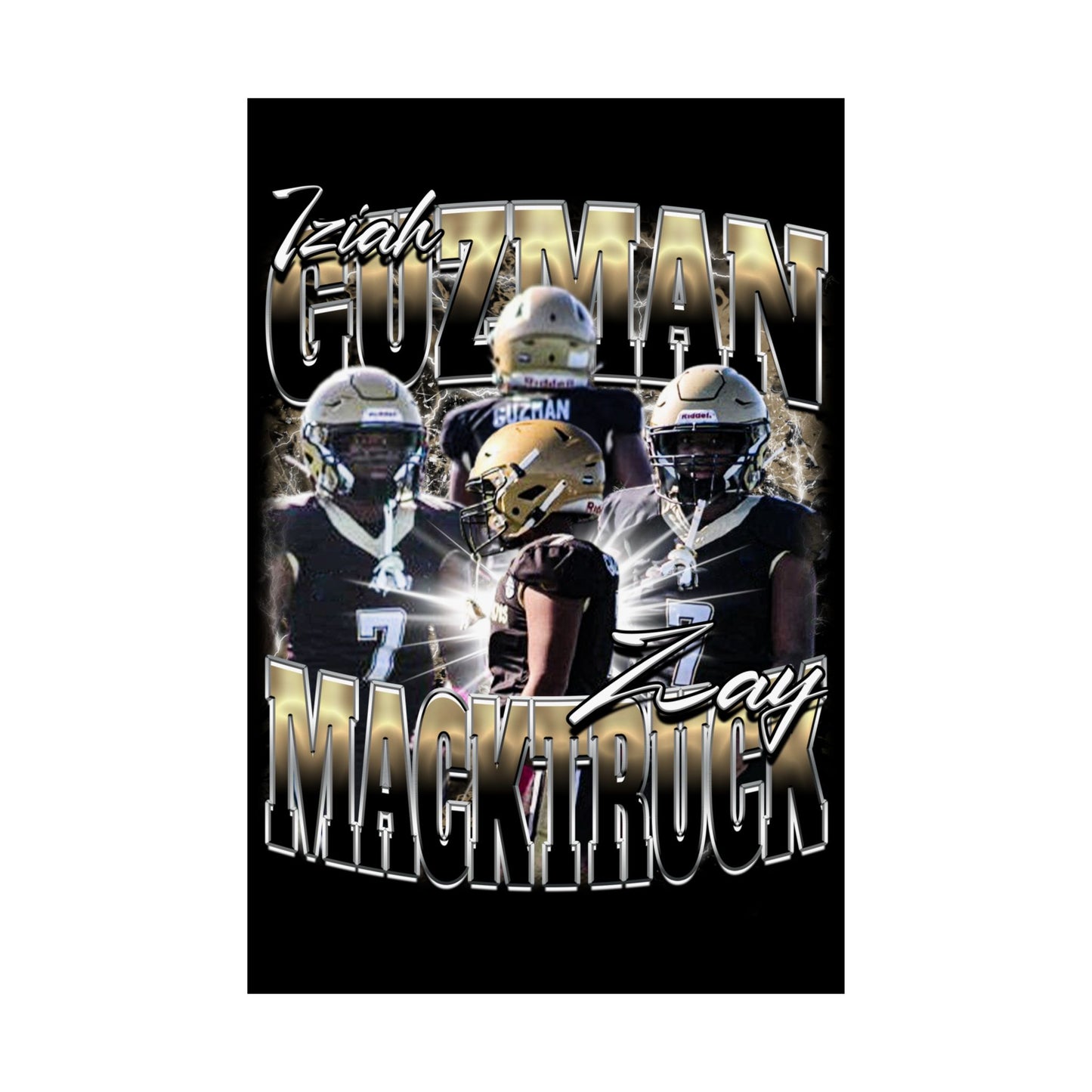 Iziah Guzman MackTruck Zay Poster 24" x 36"