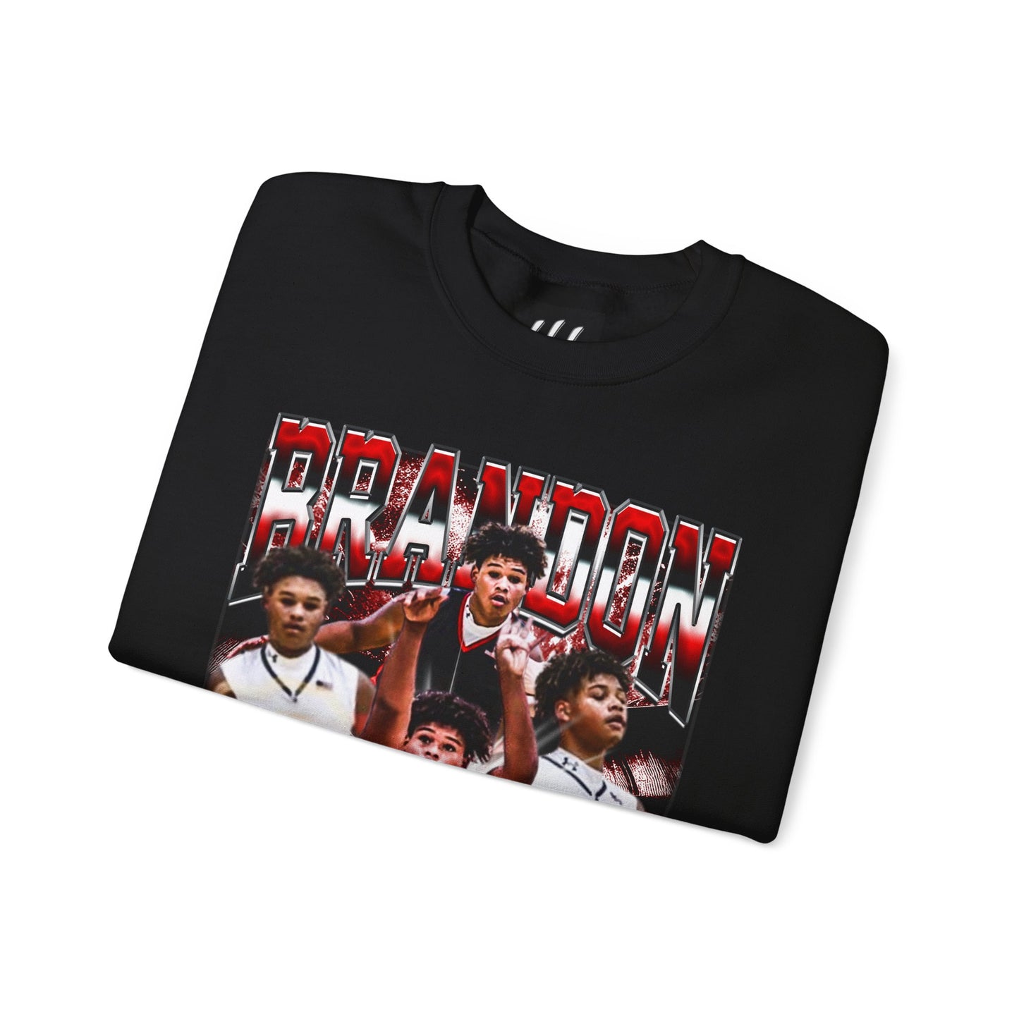 Brandon Black Crewneck Sweatshirt