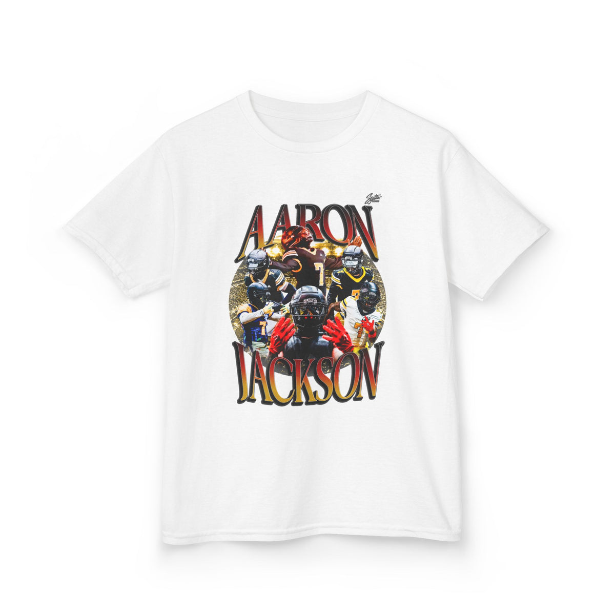 Aaron Jackson Youth Heavy Cotton Tee