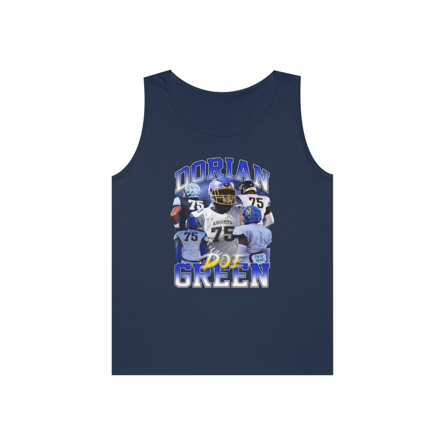 Dorian Green Heavy Cotton Tank Top