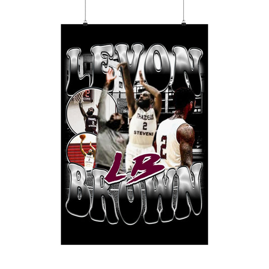 Levon Brown Poster 24" x 36"