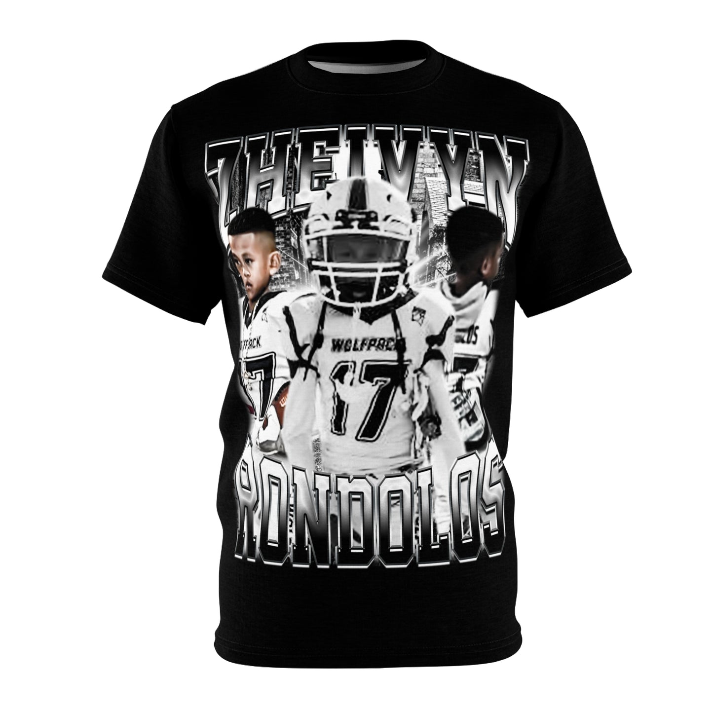 Zheivyn Rondolos Vintage Full Print Tee