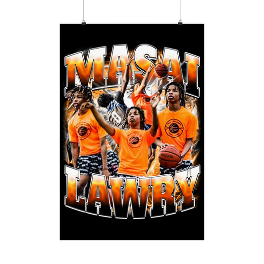 Masai Lawry Poster 24" x 36"