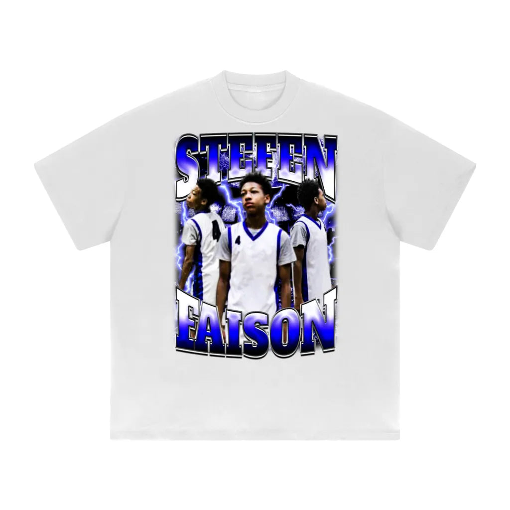 Stefen Faison see-Through Boxy Net Tee