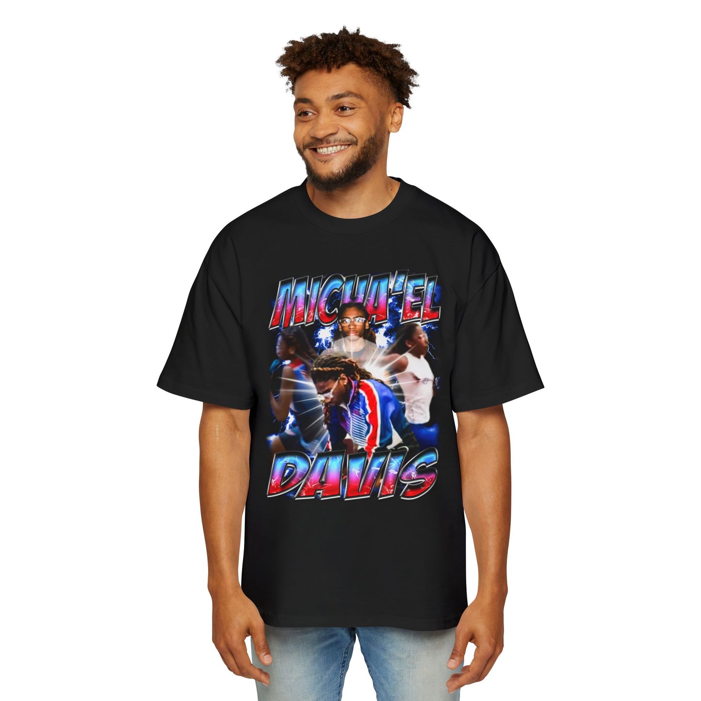 Micha’el Davis Oversized Retro Tee
