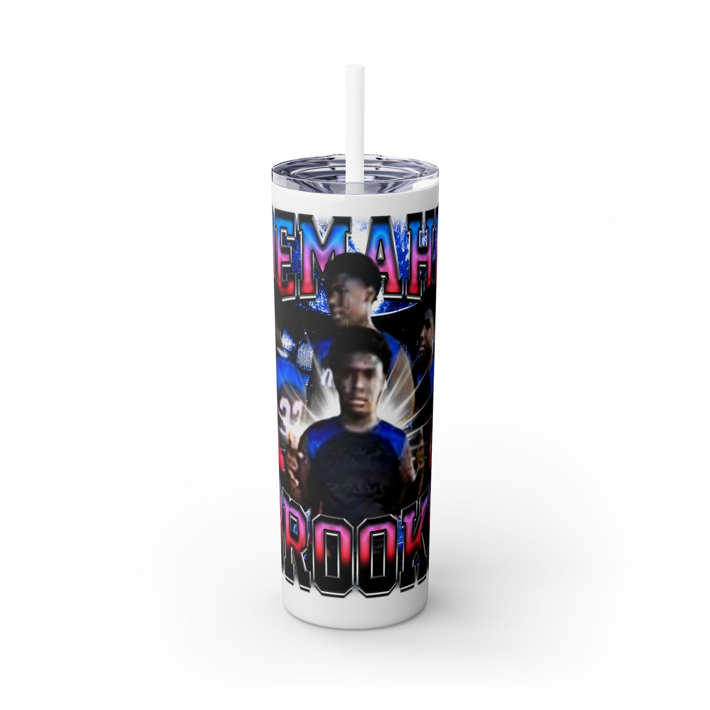 Demahn Brooks Stainless Steal Tumbler