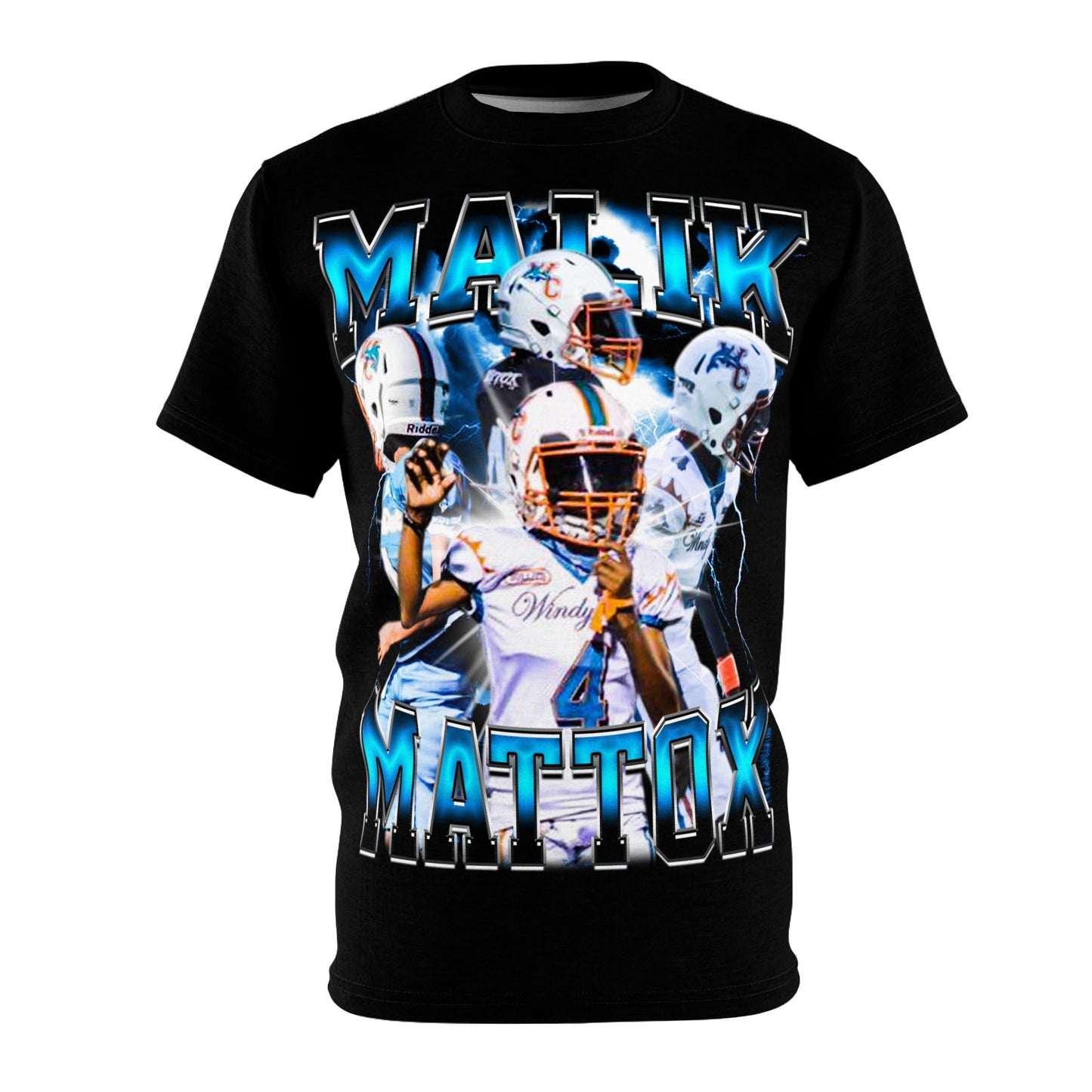 Malik Mattox Vintage Full Print Tee