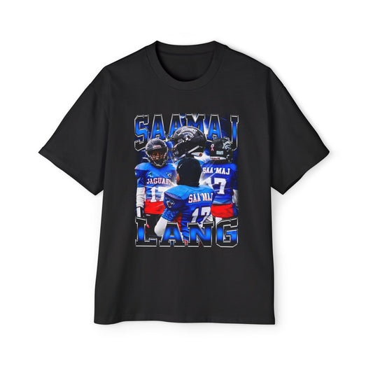 Saamaj Lang Oversized Retro Tee