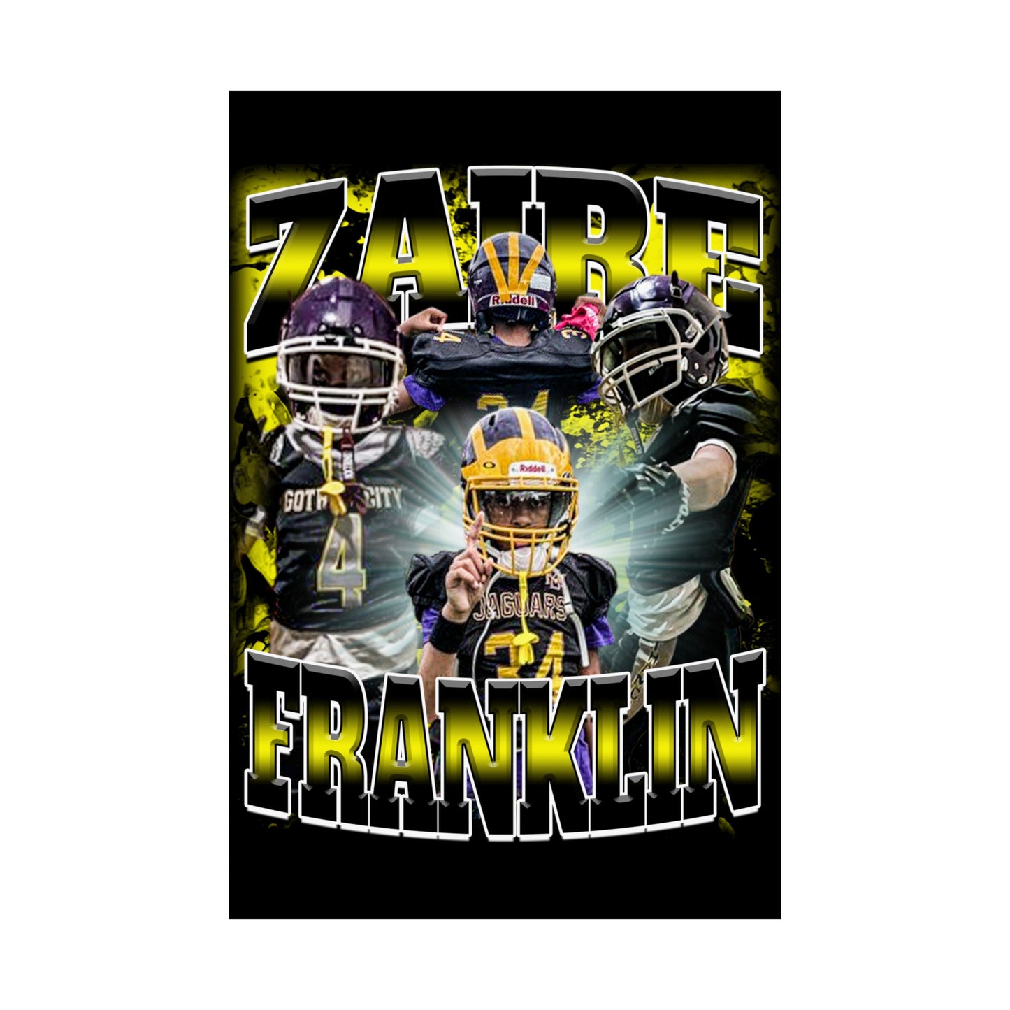 Zaire Franklin Poster 24" x 36"