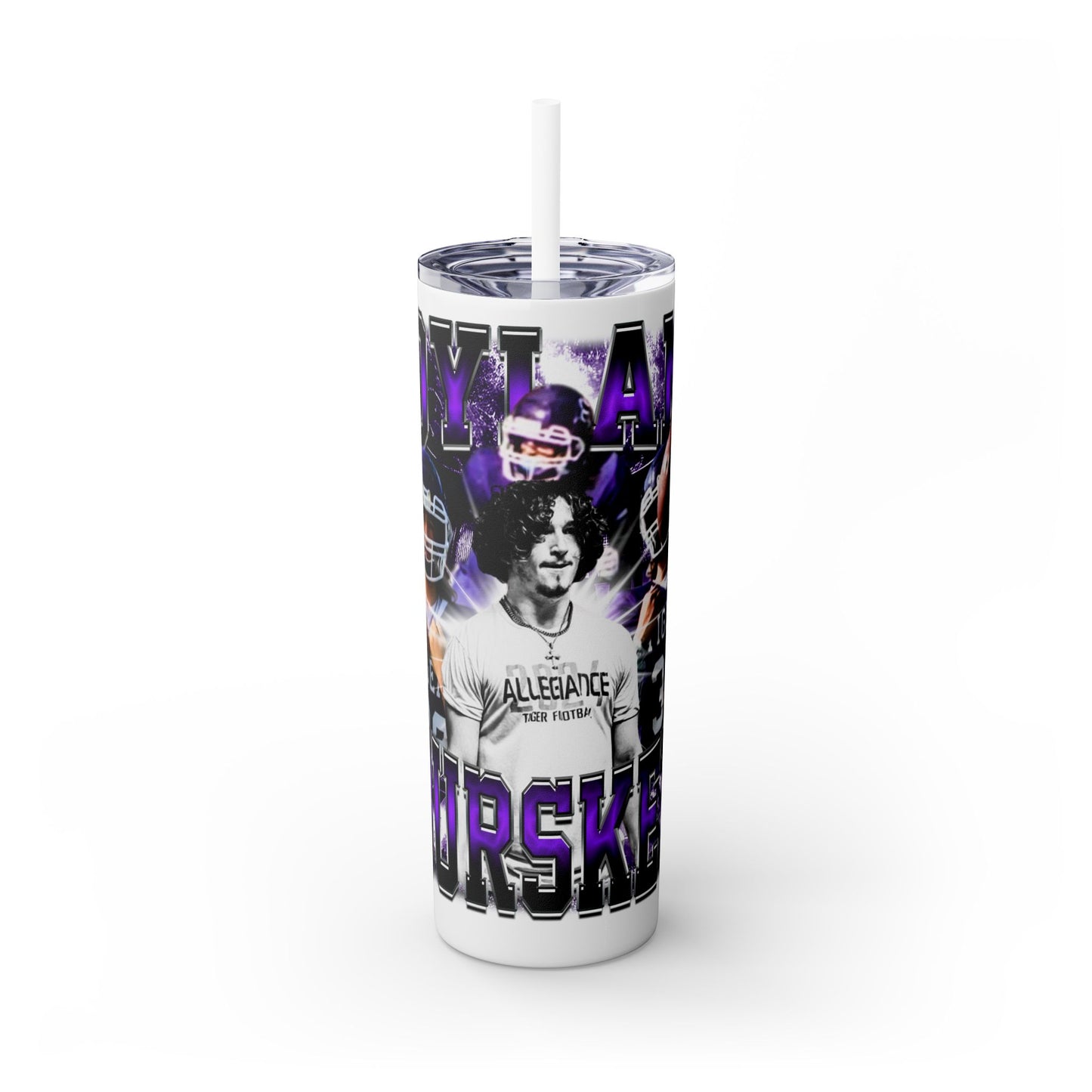 Dylan Burskey Stainless Steal Tumbler
