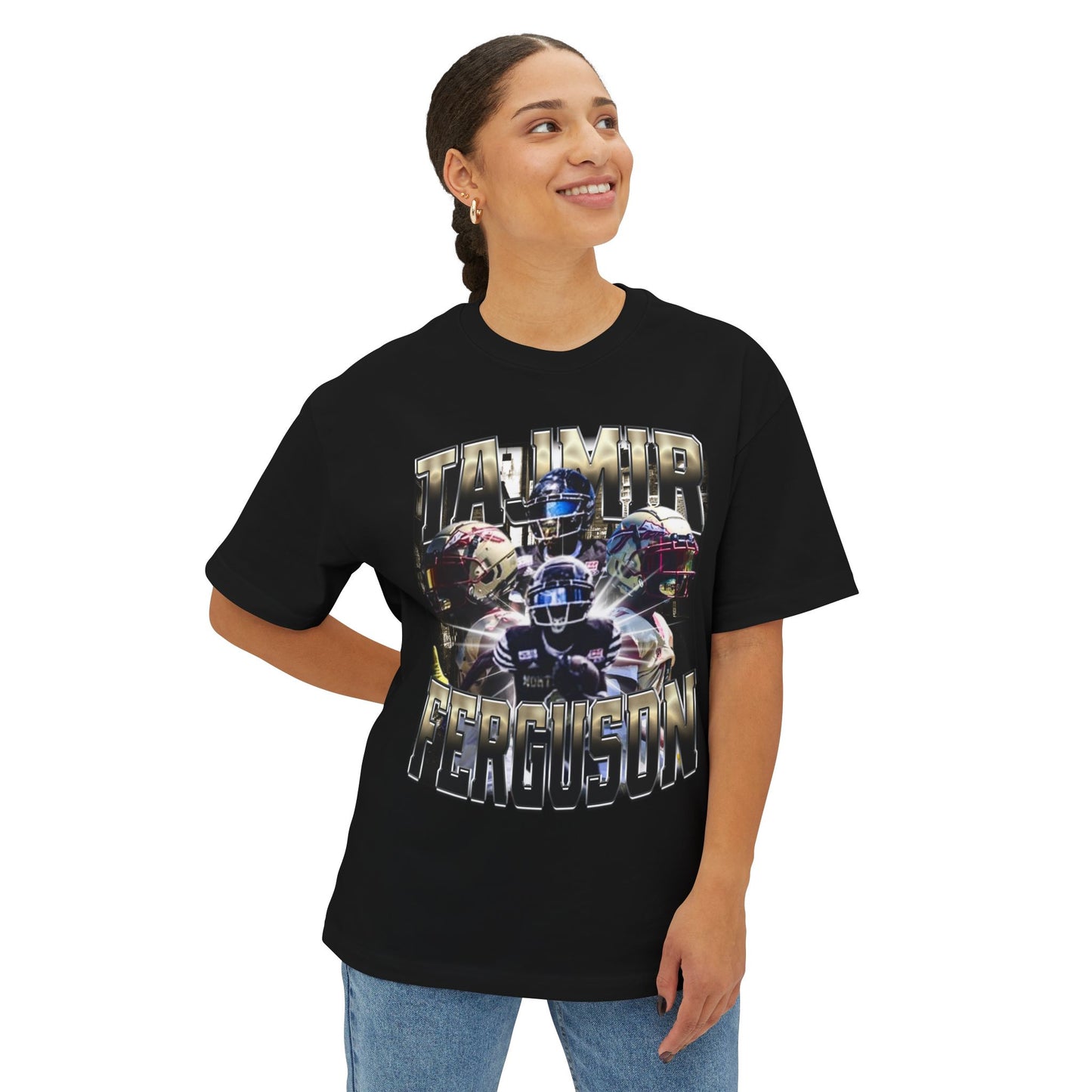Tajmir Ferguson Oversized Vintage Tee