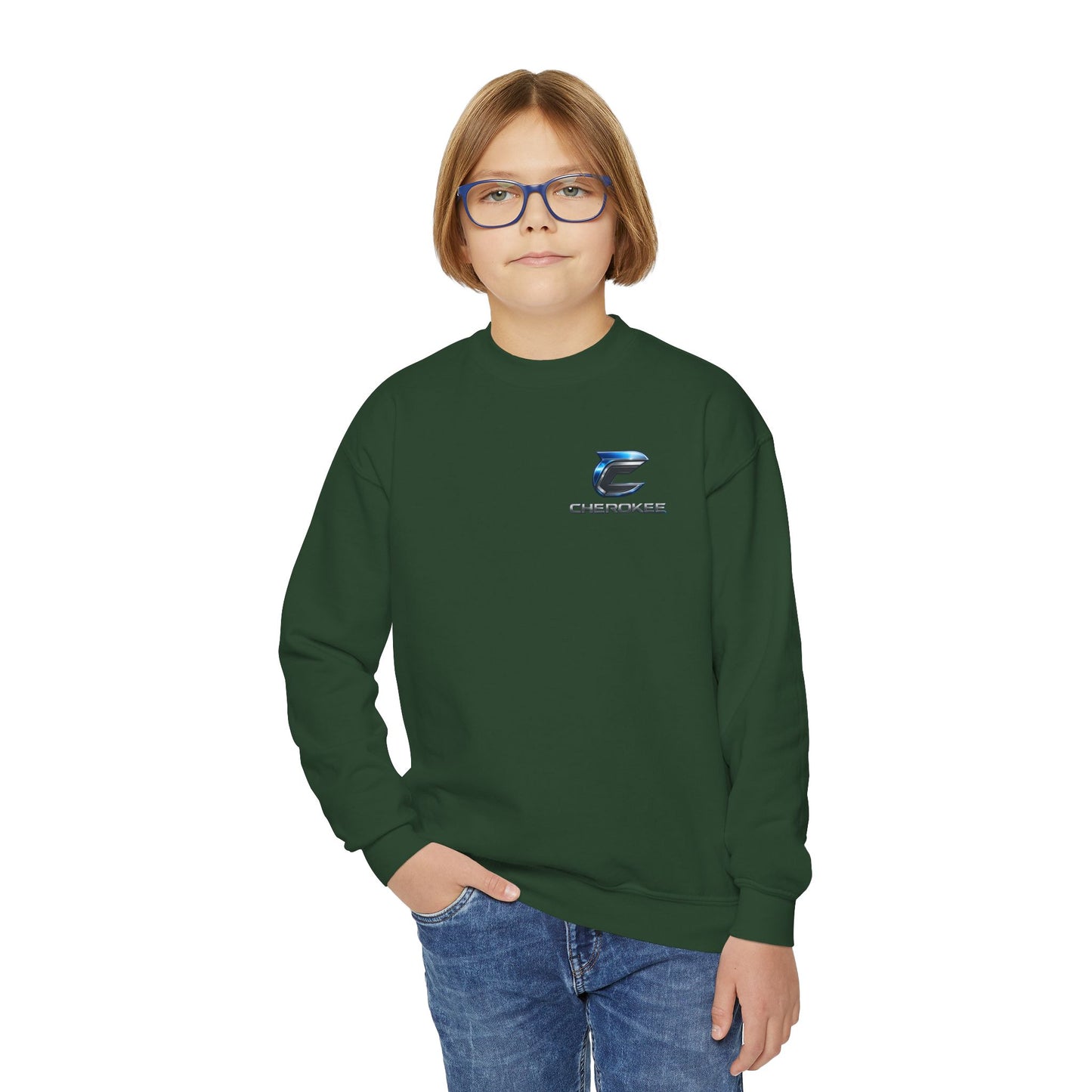 Cherokee Fogle Youth Crewneck Sweatshirt
