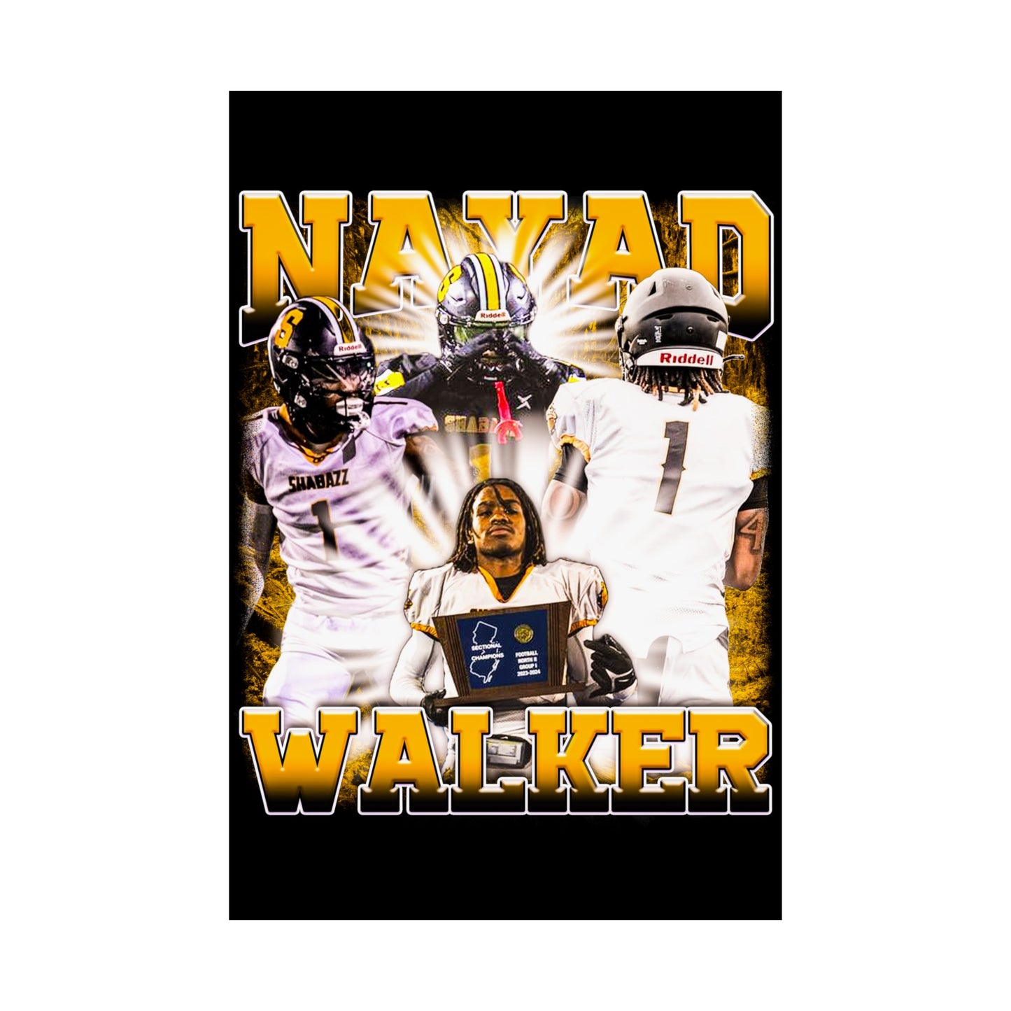 Nayad Walker Poster 24" x 36"