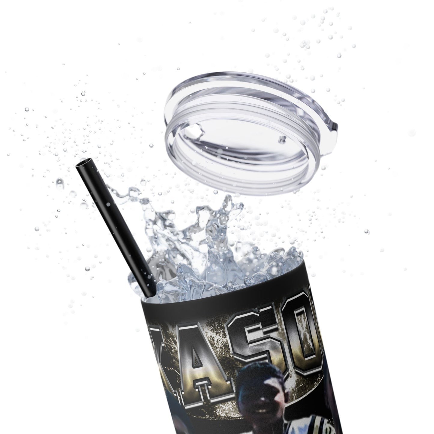 Kason White Stainless Steal Tumbler
