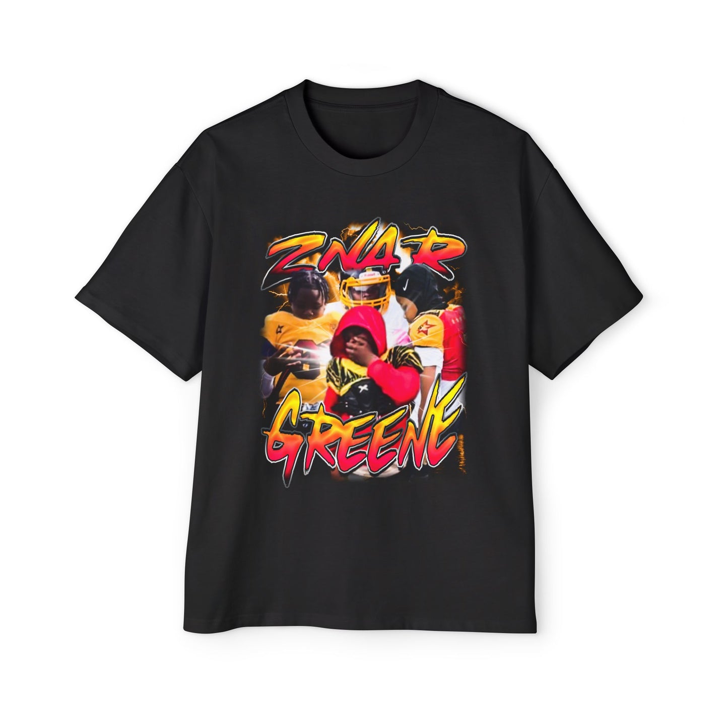 Znar Greene Oversized Retro Tee