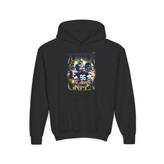 Zorrion Green Youth Hoodie