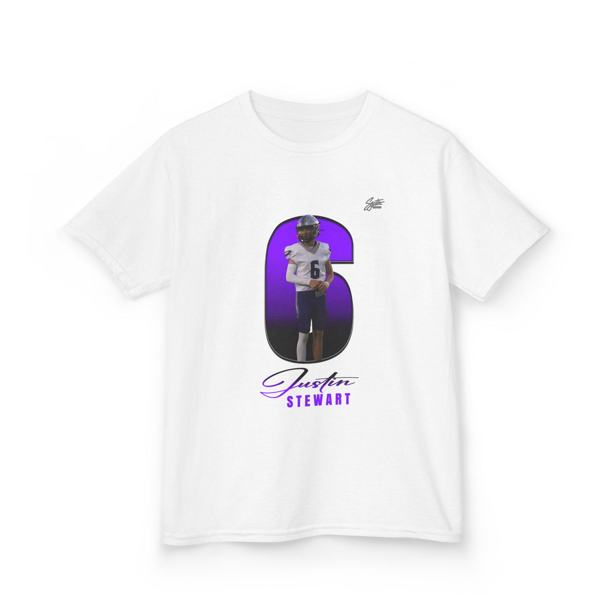Justin Stewart Youth Heavy Cotton Tee