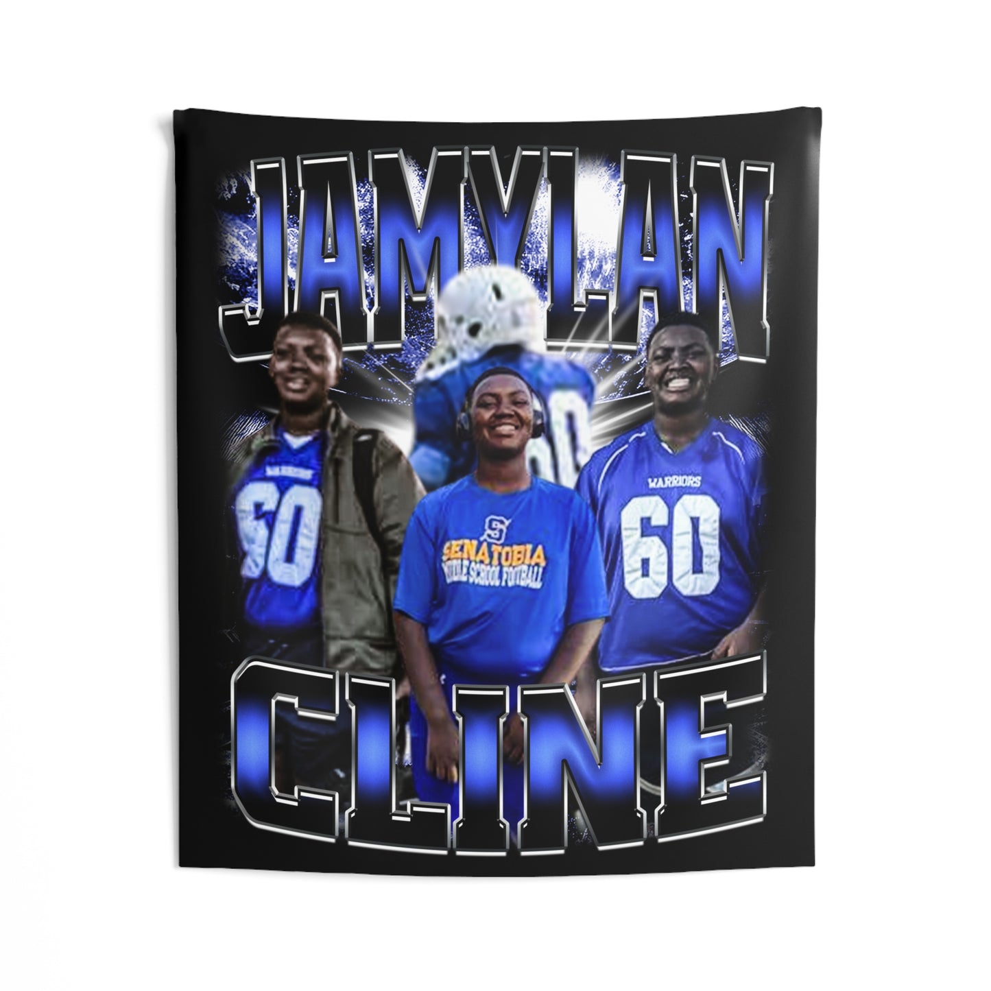 Jamylan Cline Tapestry 50” x 60”