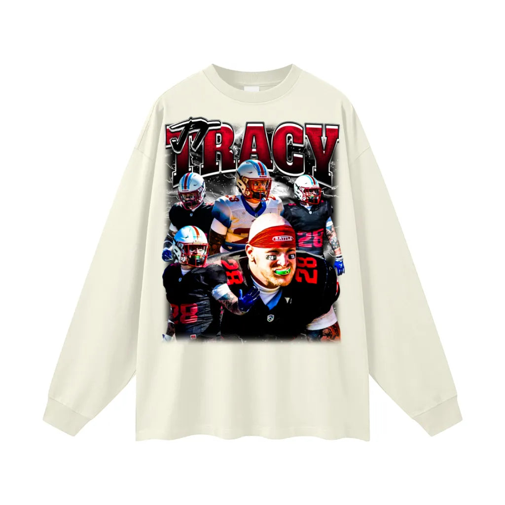 Jt Tracy Oversized Long Sleeve Tee