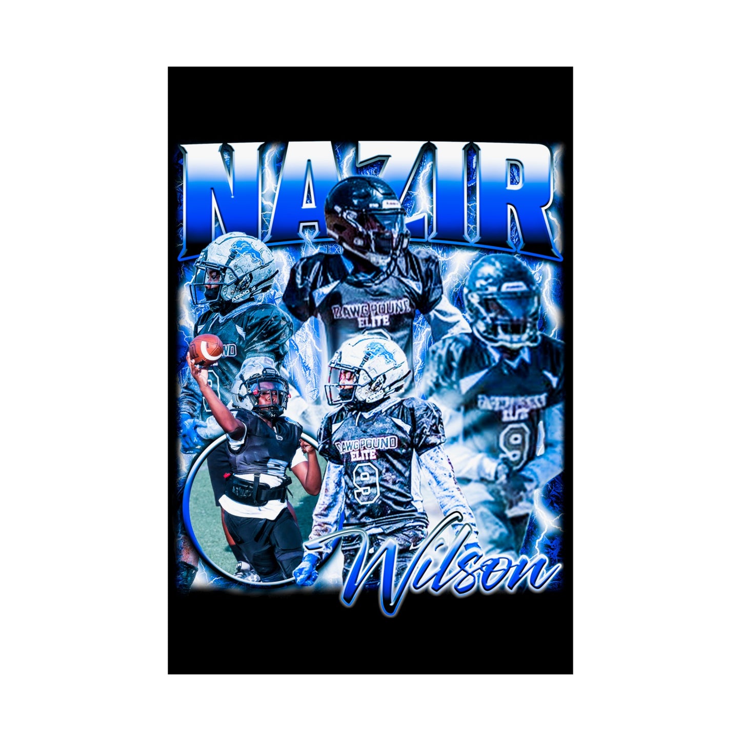 Nazir Wilson Poster 24" x 36"