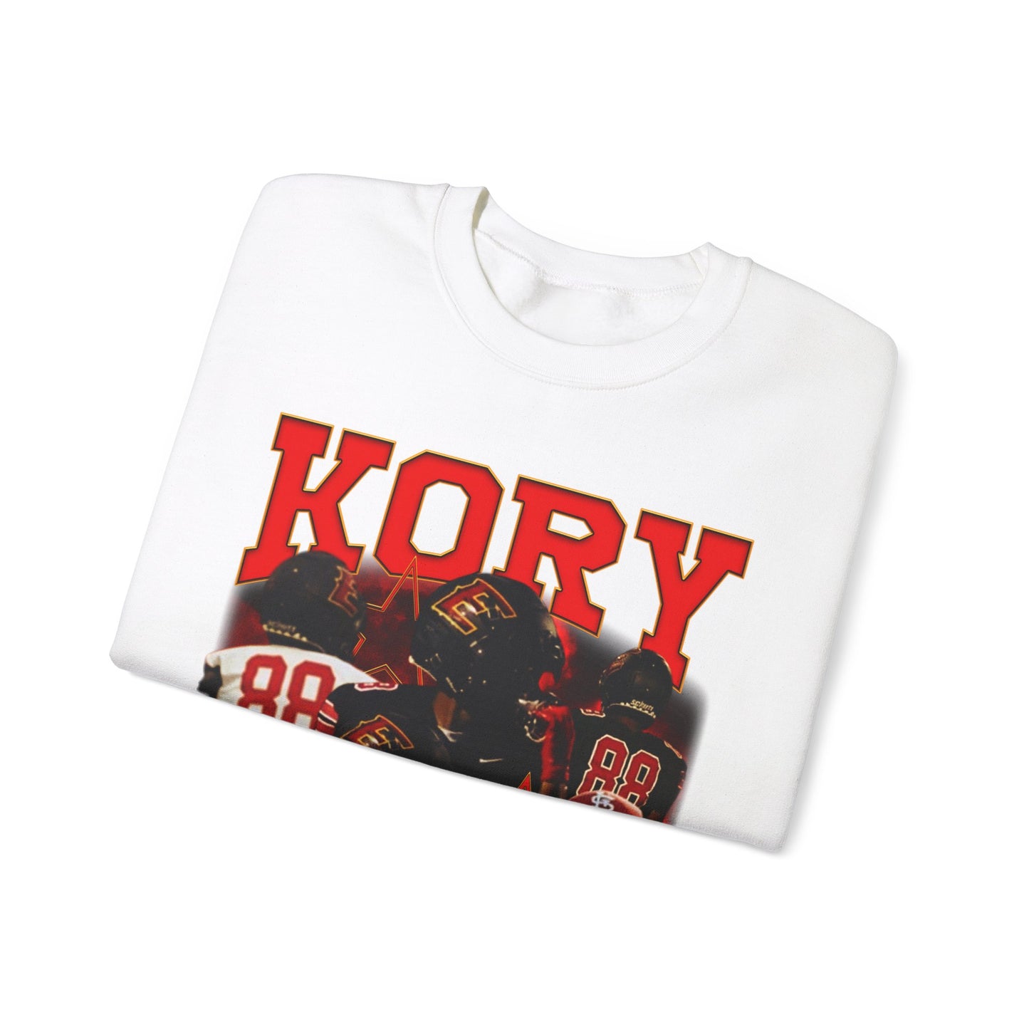 Kory Keshon White Crewneck Sweatshirt