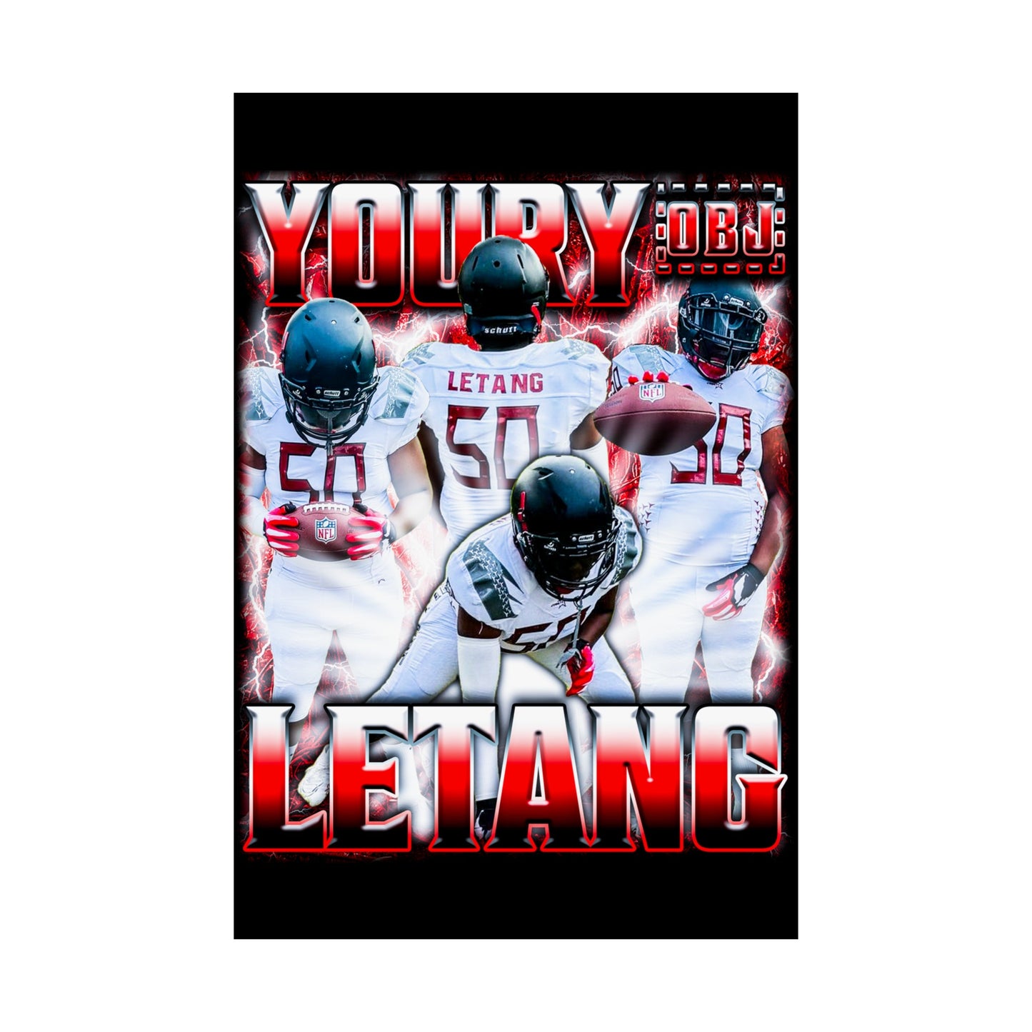 Youry Letang Poster 24" x 36"