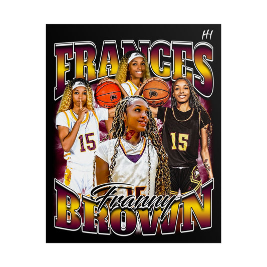 FRANCES BROWN Poster