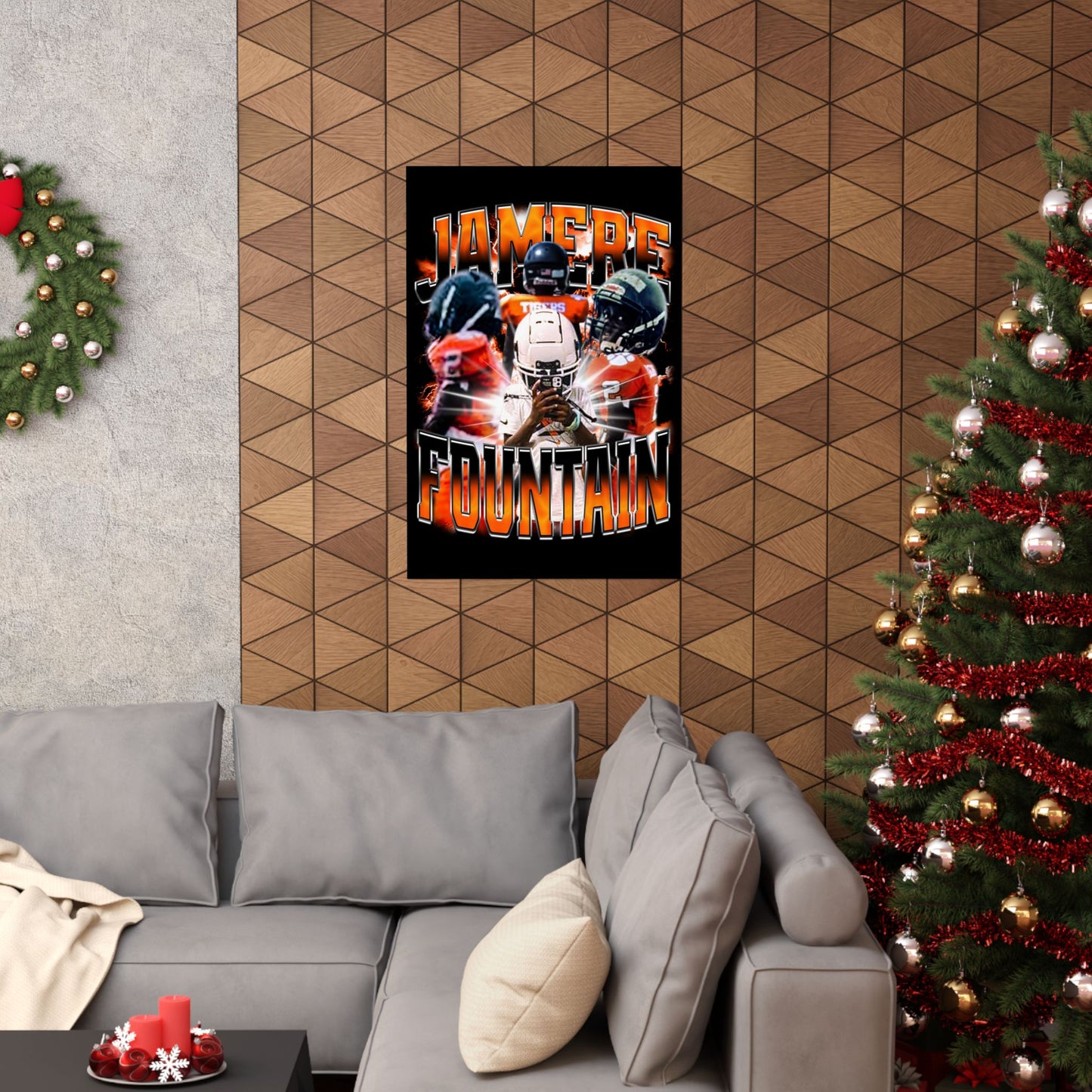 Jamere Fountain Poster 24" x 36"