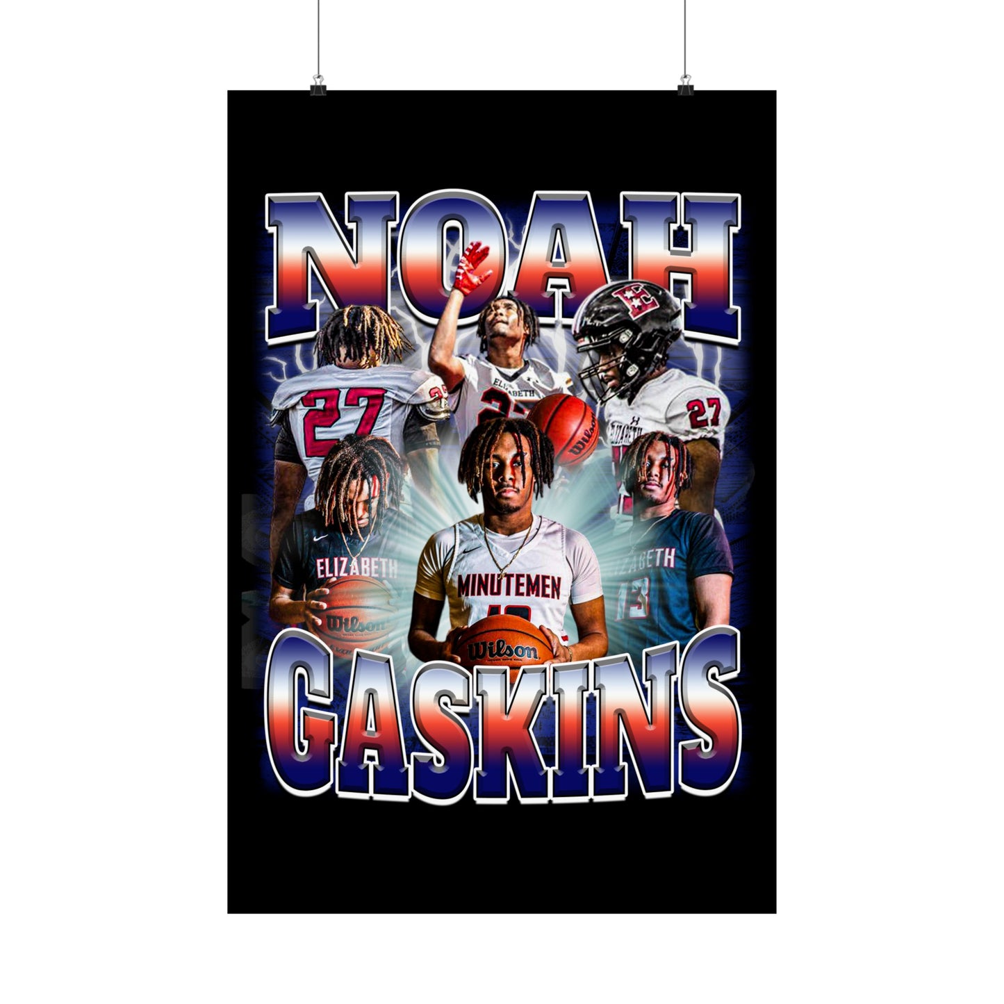 Noah Gaskins Poster 24" x 36"