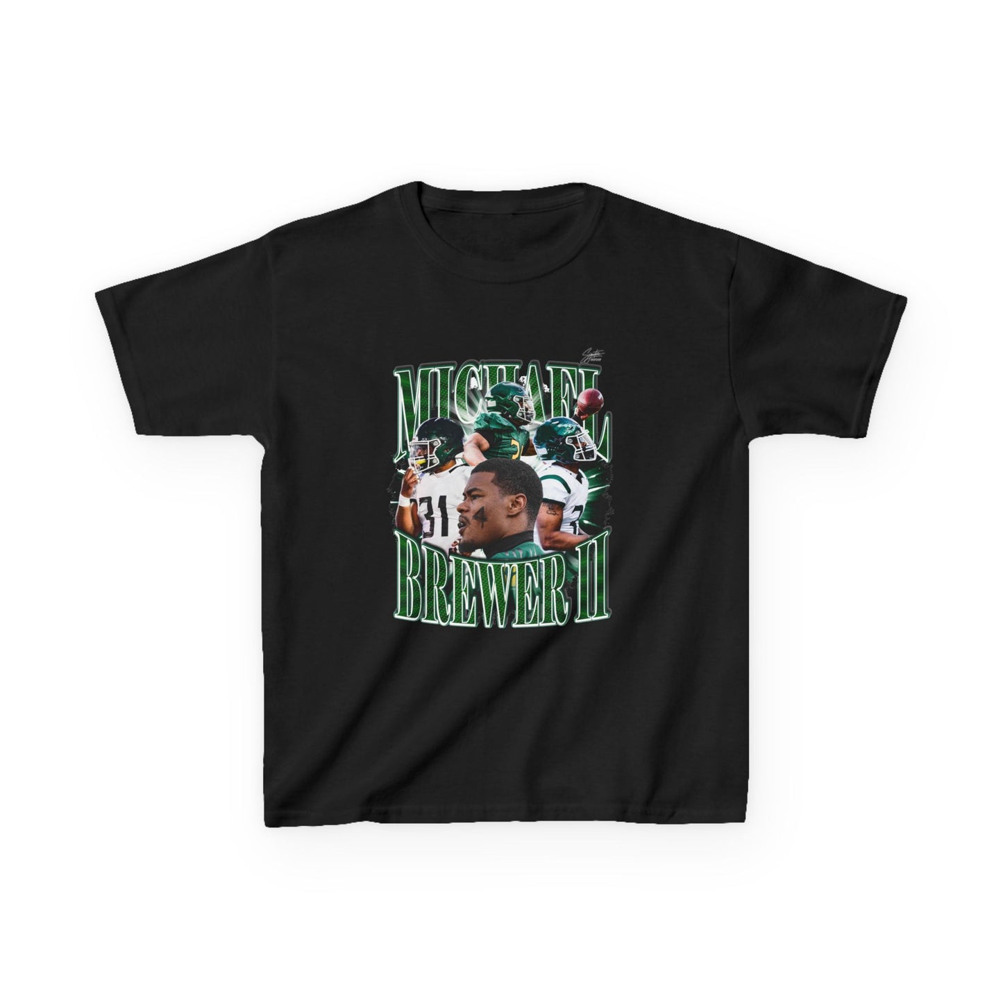 Michael Brewer II Youth Heavy Cotton Tee
