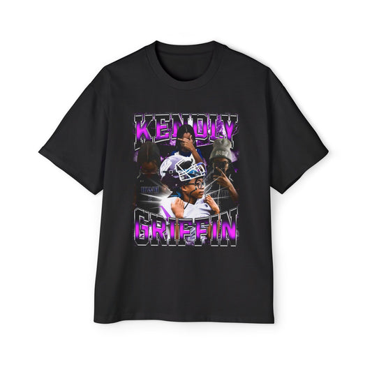 Kendly Griffin Oversized Retro Tee