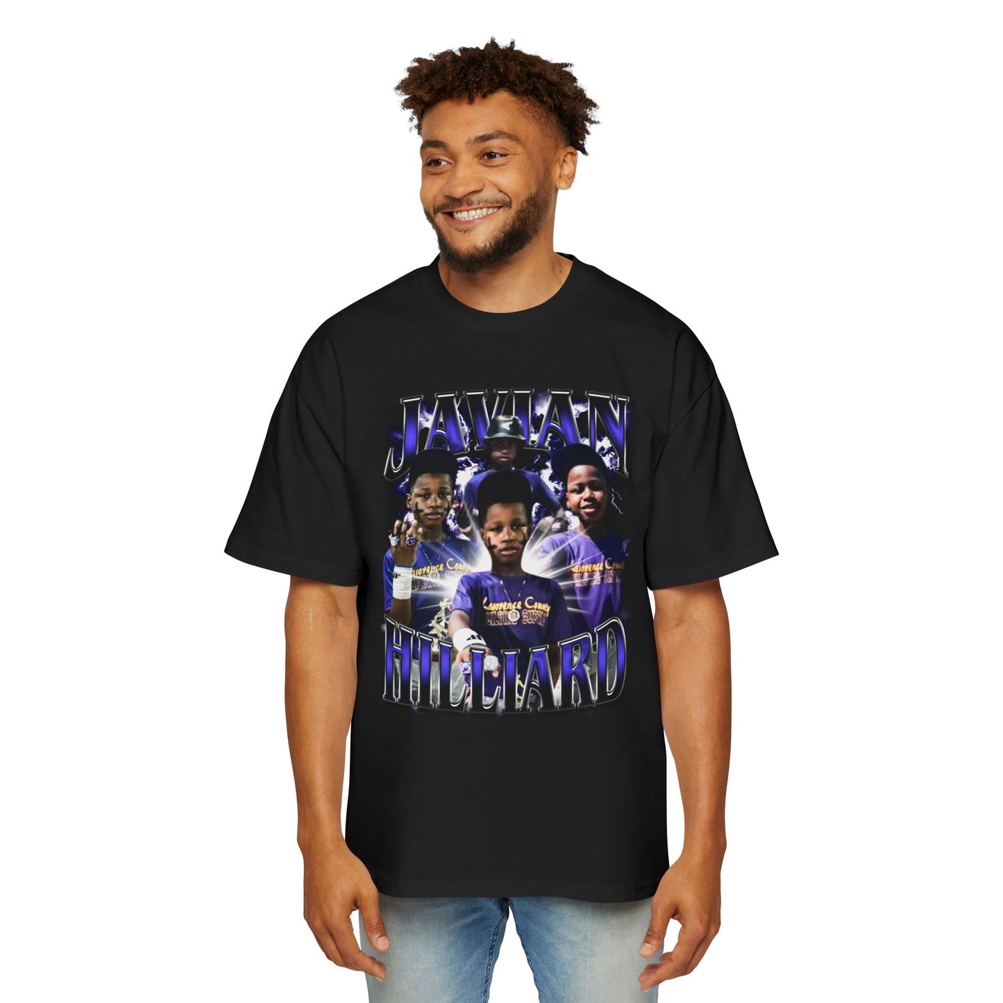 Javian Hilliard Oversized Retro Tee