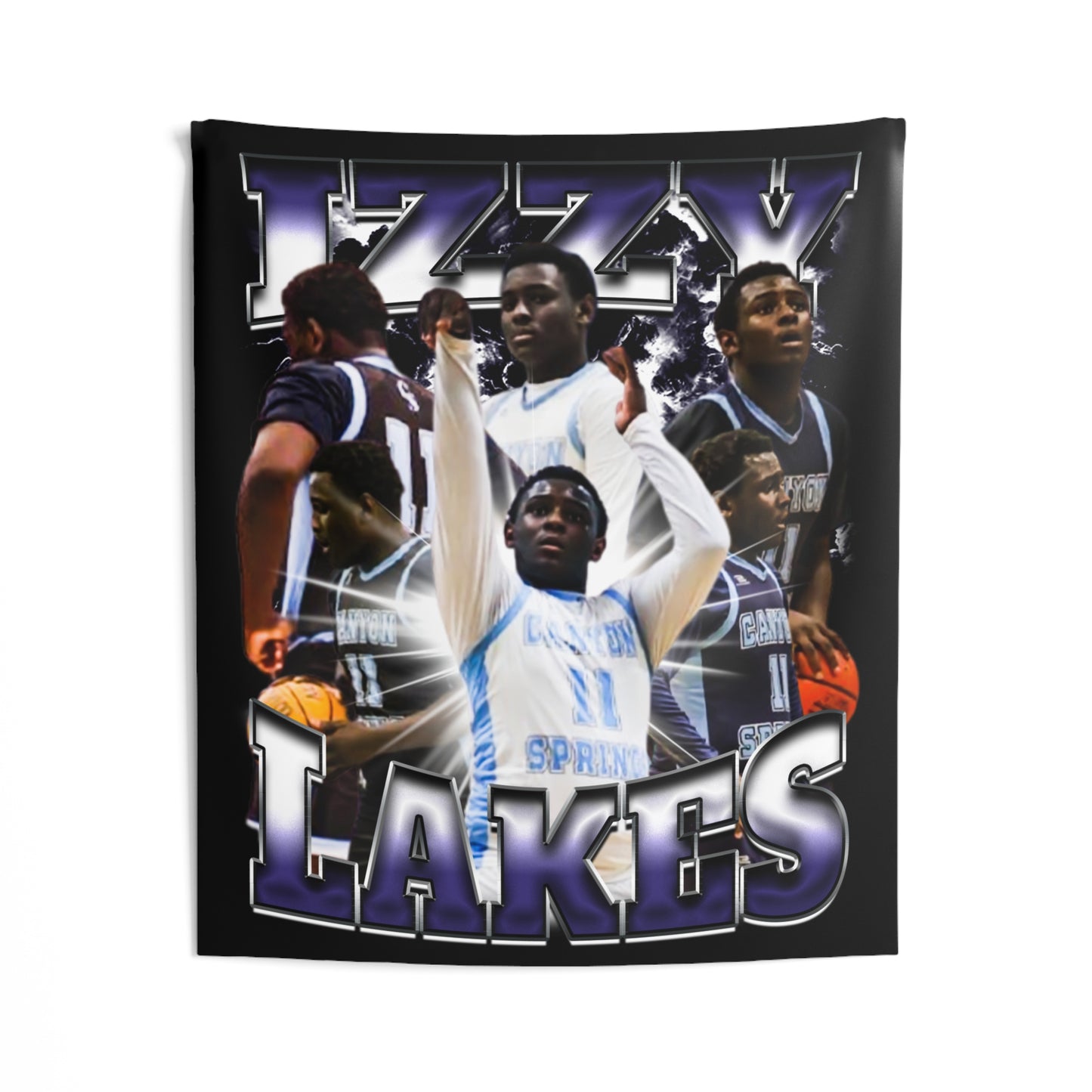 Izzy Lakes Tapestry 50” x 60”