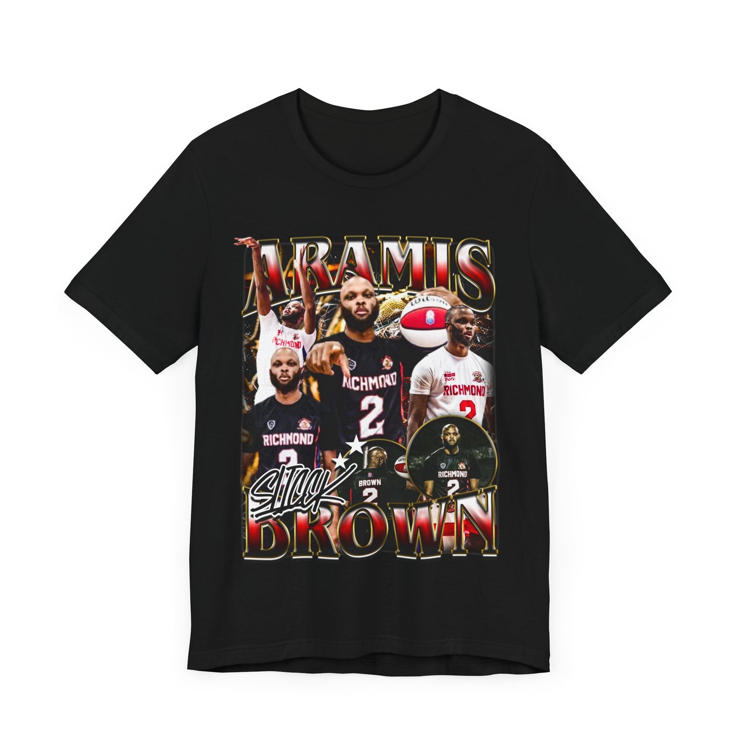 Aramis Brown Heavy Cotton Tee