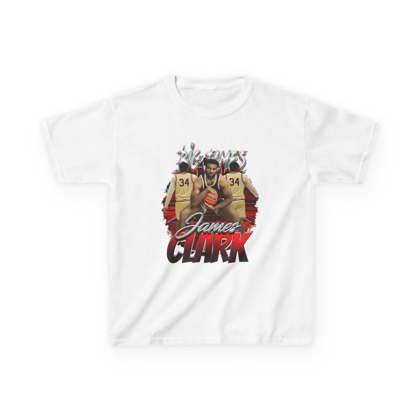 James Clark Youth Heavy Cotton Tee