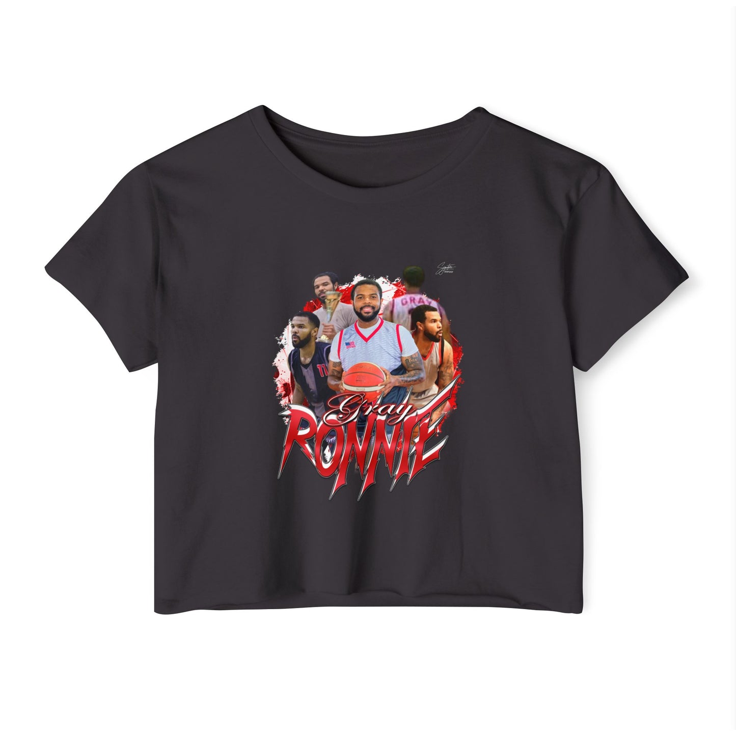 Ronnie Gray Crop Top