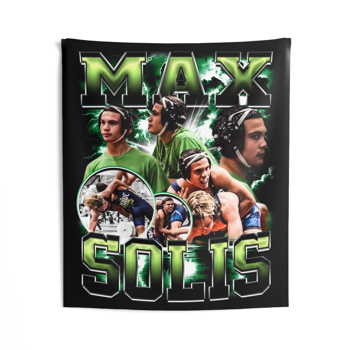 Max Solis Tapestry 50” x 60”