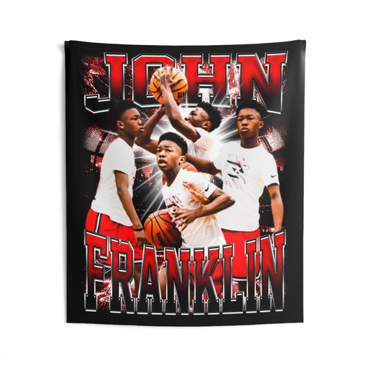 John Franklin Tapestry 50” x 60”