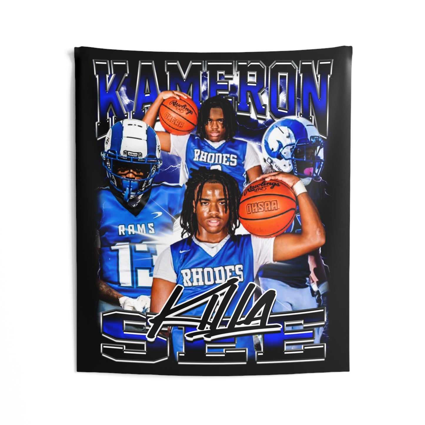 Kameron See Tapestry 50” x 60”