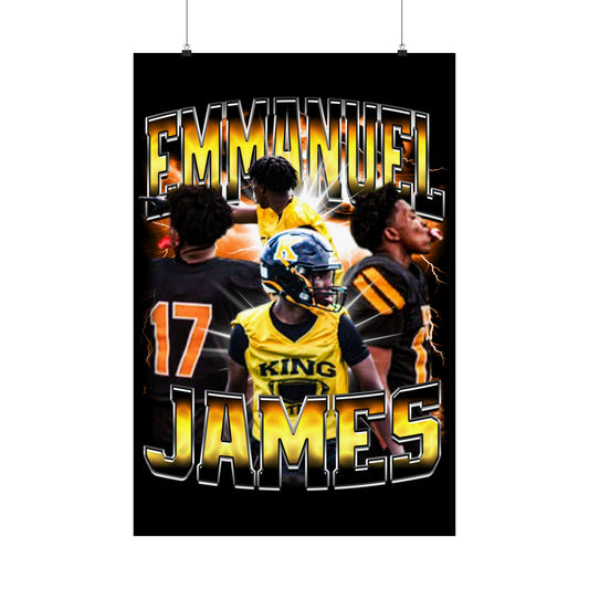 Emmanuel James Poster 24" x 36"