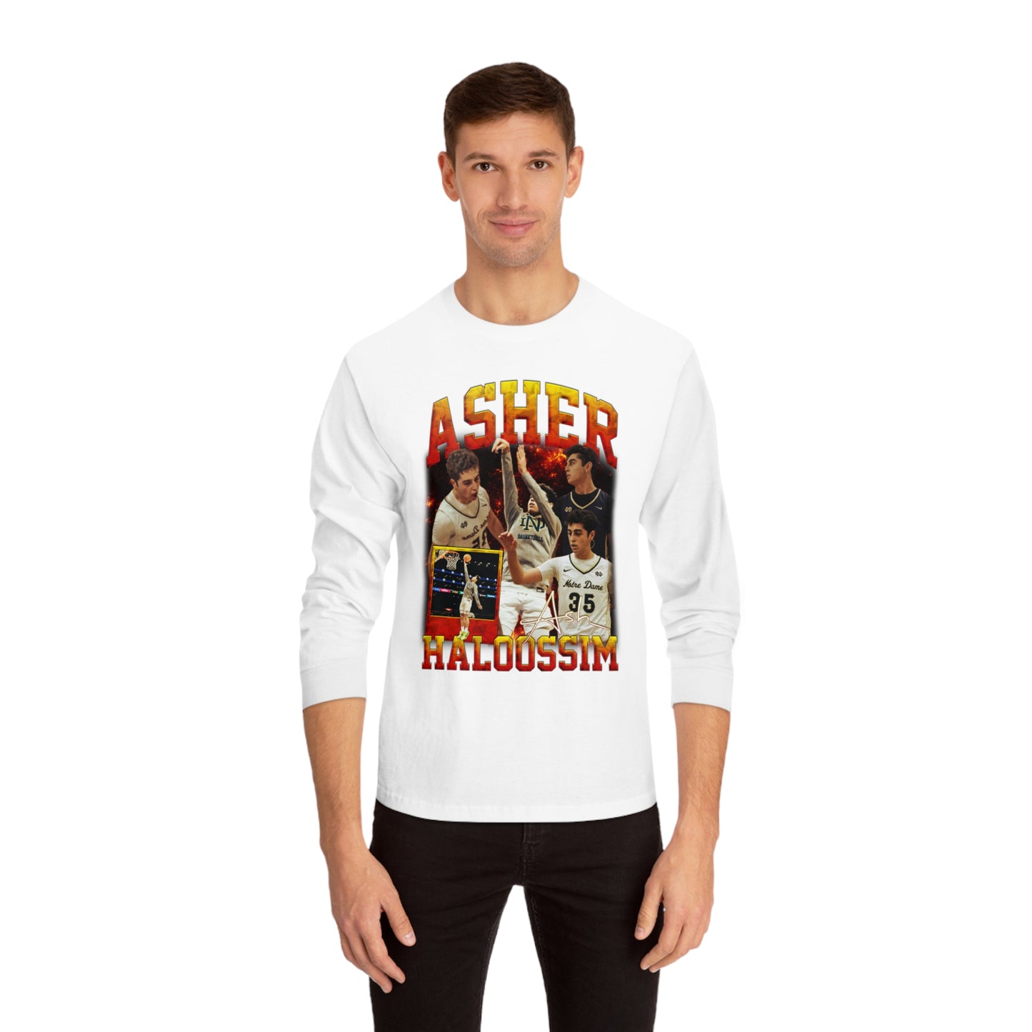 Asher Haloossim Classic Long Sleeve T-Shirt