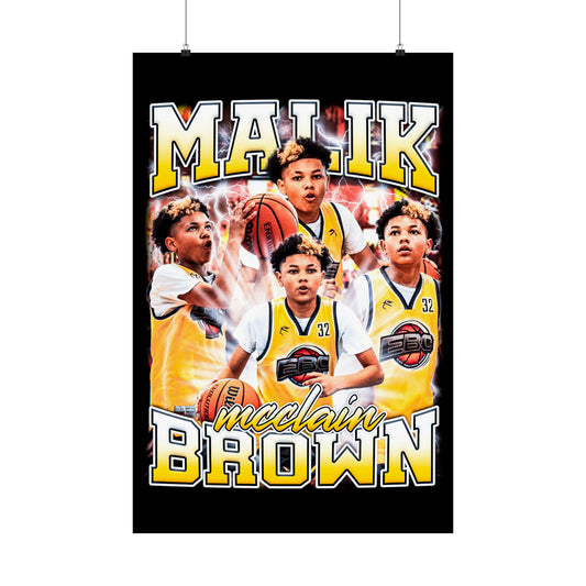 Malik Brown Poster