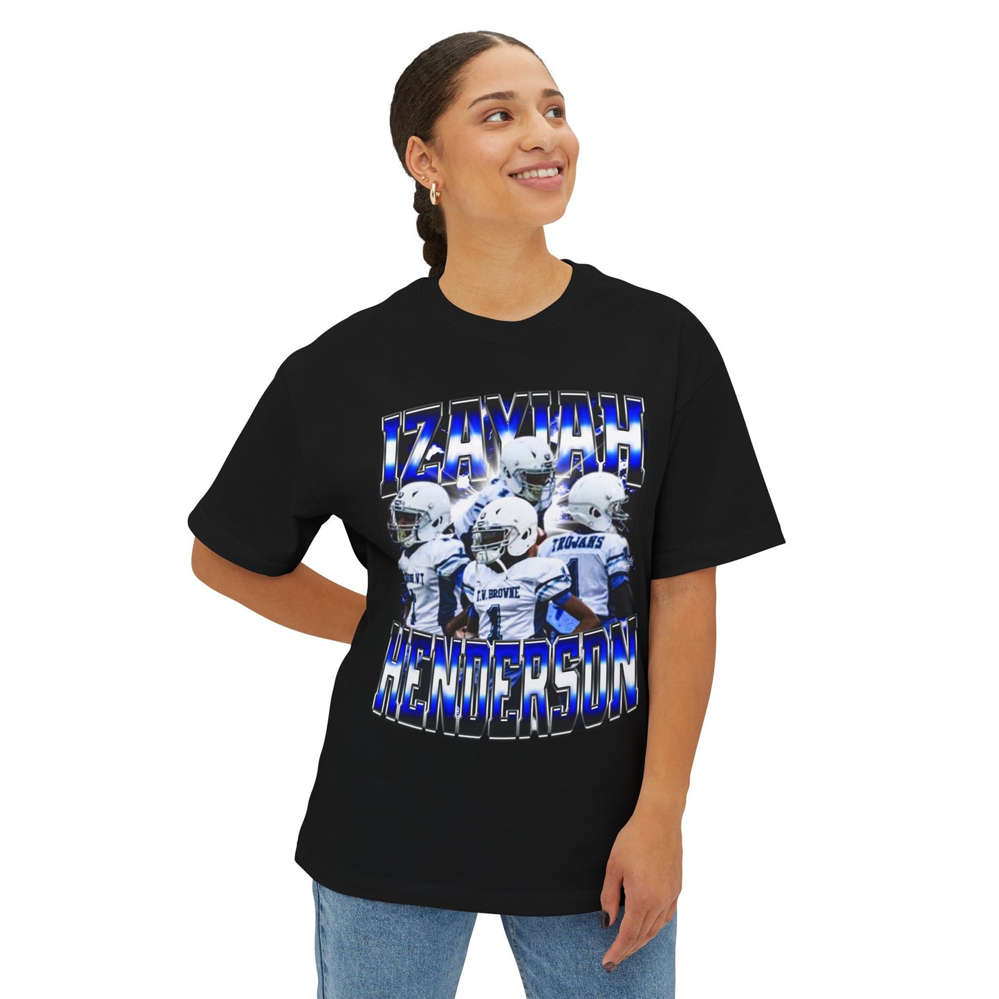 Izayiah Henderson Oversized Vintage Tee