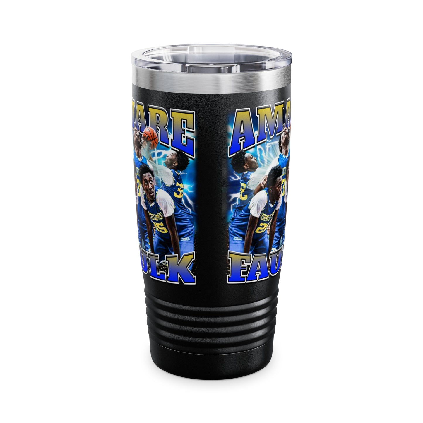 Amare Faulk Stainless Steal Tumbler