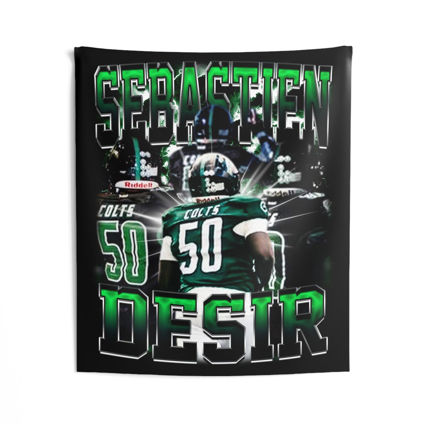 Sebastien Desir Tapestry 50” x 60”