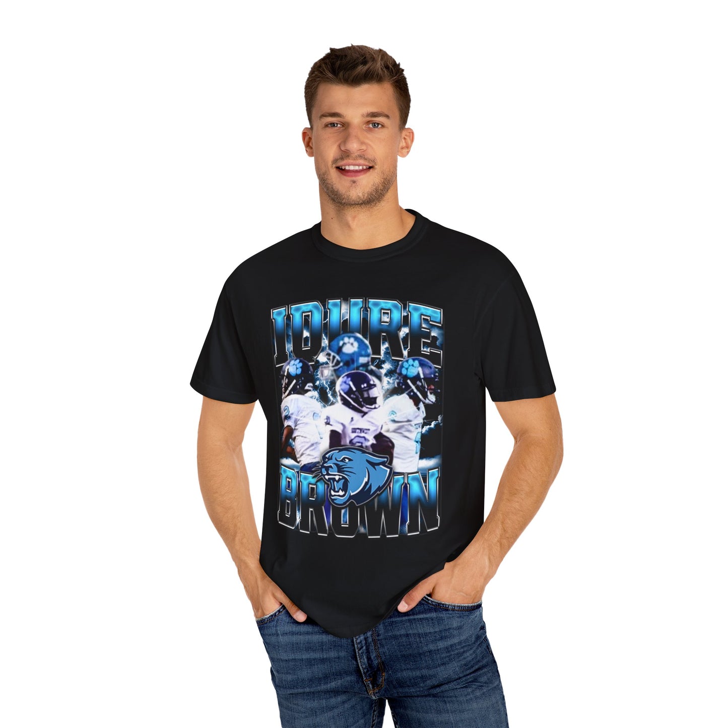 Iqure Brown Heavy Cotton Tee