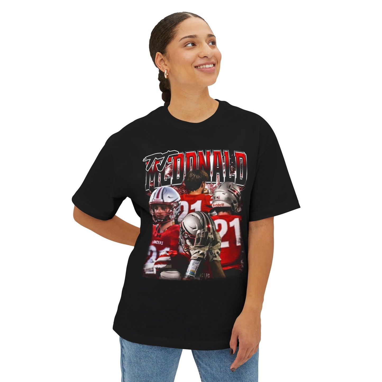 Tj Mcdonald Oversized Vintage Tee