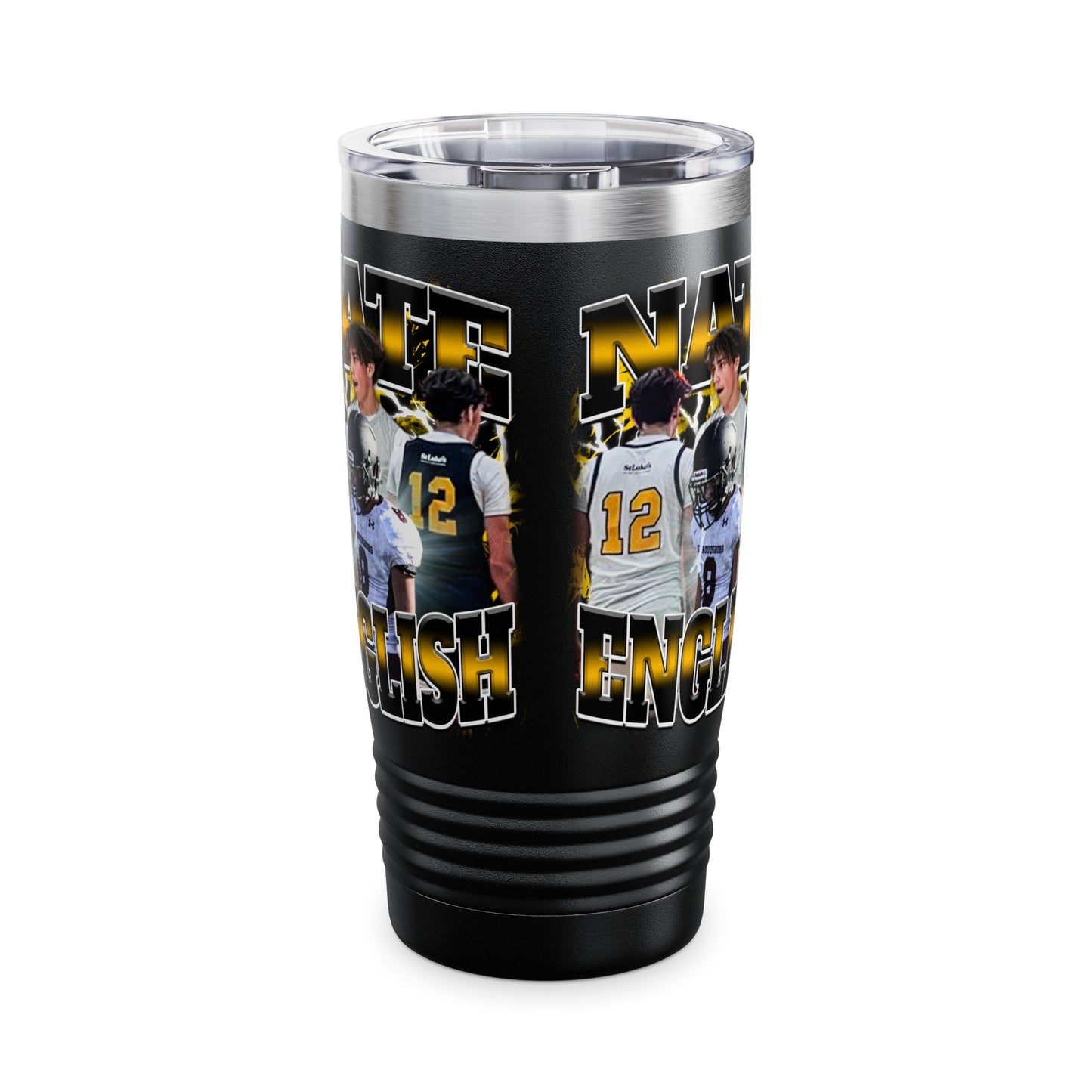 Nate English Stainless Steal Tumbler