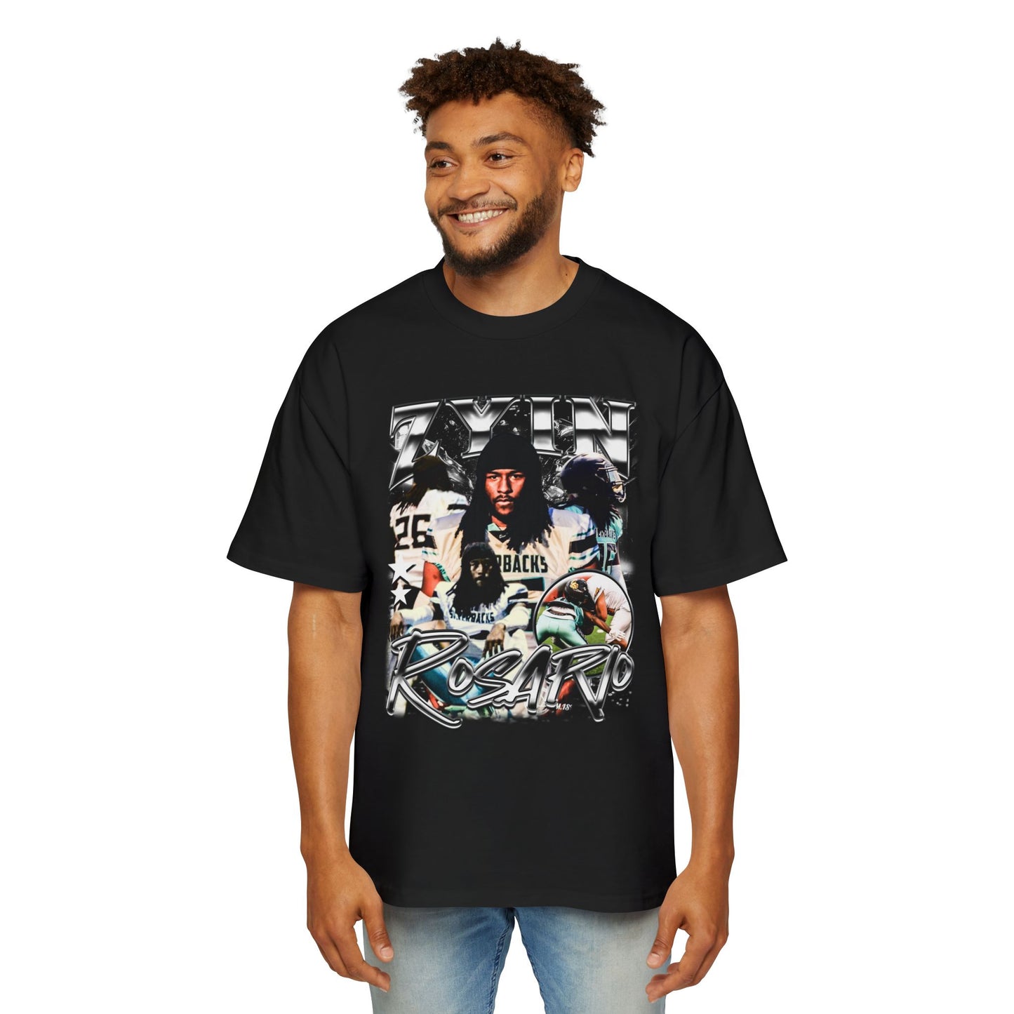 Zyin Rosario Oversized Retro Tee