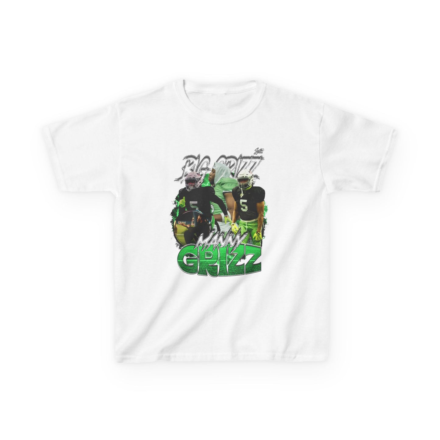Manny Grizz Youth Heavy Cotton Tee